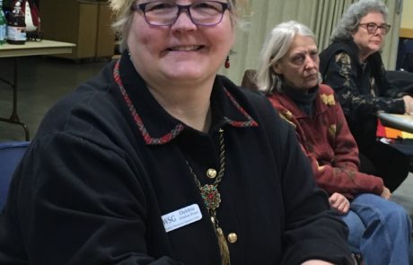Guild President Debbie Prost at 2018 Holiday Party